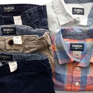Boys oshkosh b'gosh bundle / lot 5 pieces 24 months